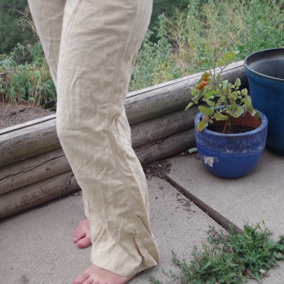 Ralph Lauren Vintage 100% Linen Pants Made In Indonesia - Picture 3 of 5